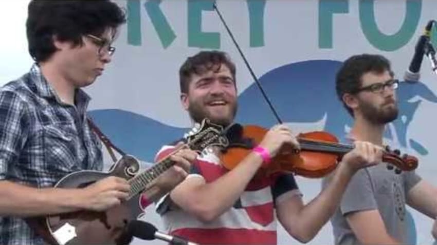 Lonely Heartstring Band w Billy Strings 7/18/15 "John Hardy" Grey Fox Bluegrass Festival