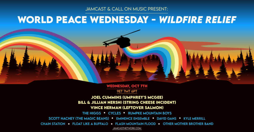 Wildfire Relief Livestream Lineup