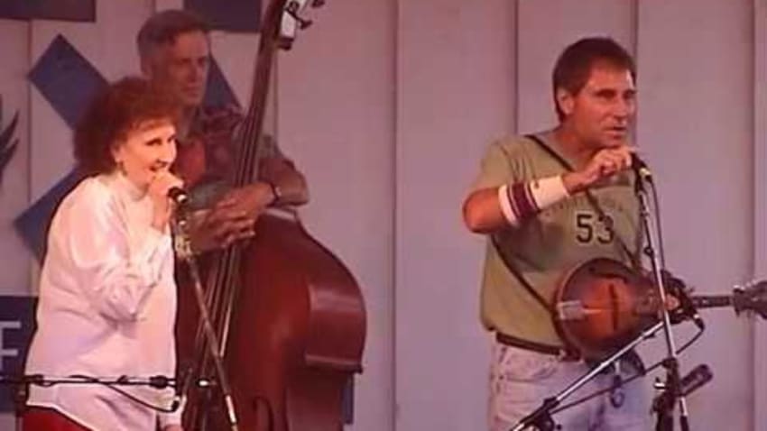 The Hazel Dickens Band with Ron Thomason 7/20/02 "When I Loved You" Grey Fox Bluegrass Festival
