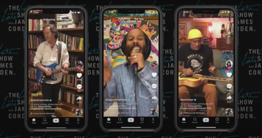 Ziggy Marley Ben Harper Corden