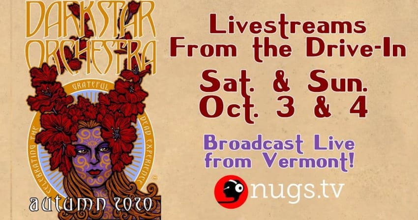 Dark Star Orchestra Vermont livestreams crop
