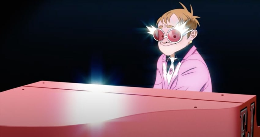 Gorillaz Elton John