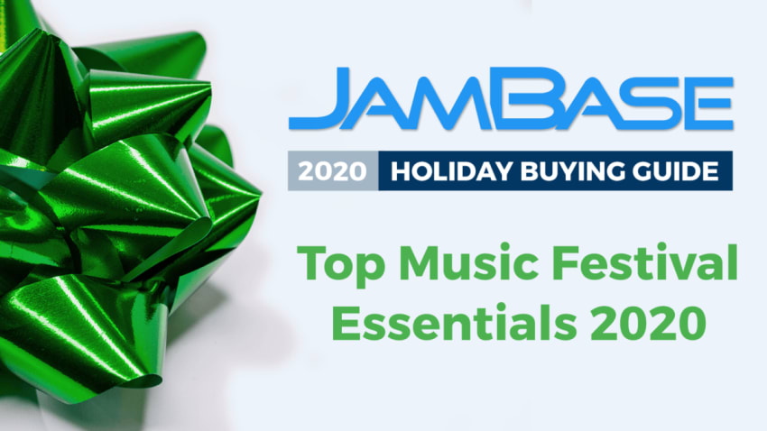 JamBase - 2020 Holiday Gift Guide - v002 - Top Music Festival Essentials 2020