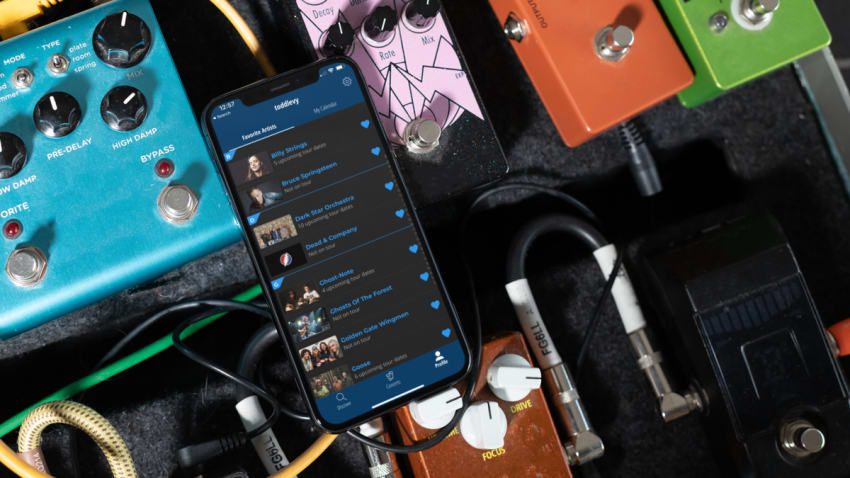 JamBase iOS Mockup - Profile - Crop