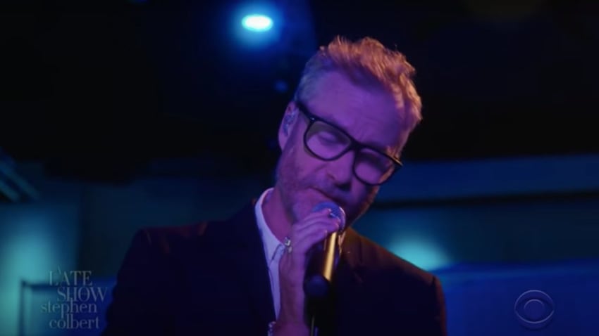 Matt Berninger Performs ‘One More Second’ On ‘Colbert’