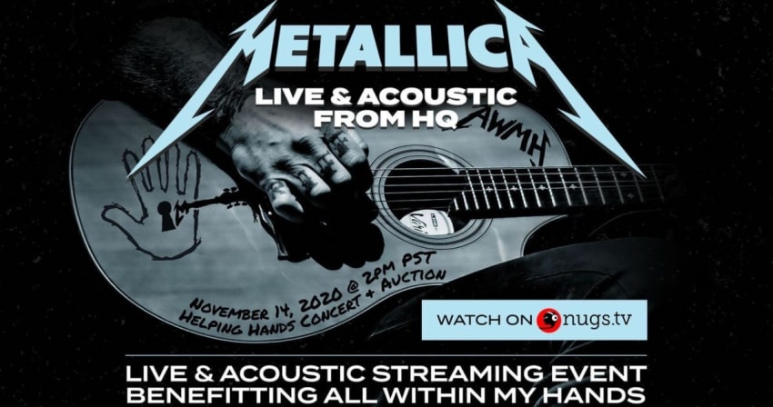 Metallica acoustic benefit