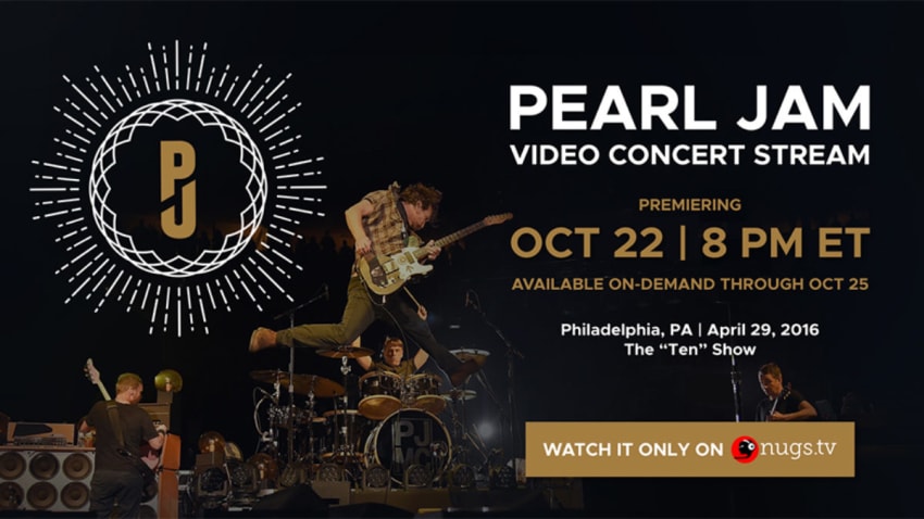 Pearl Jam Livestream