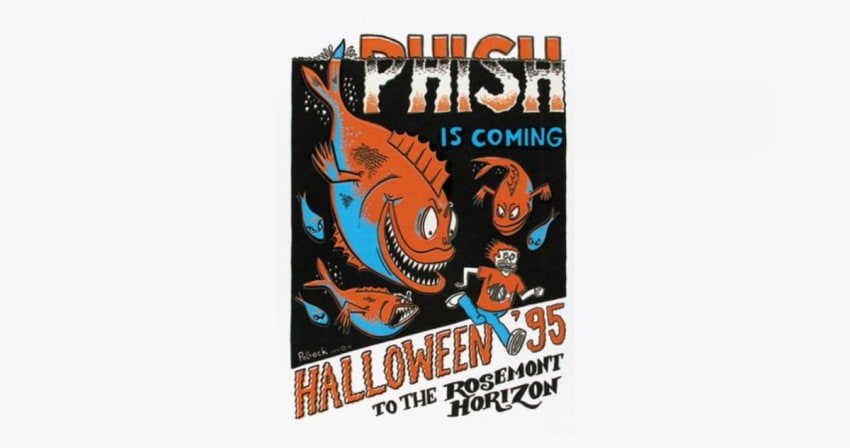 Phish Halloween 1995 Poster