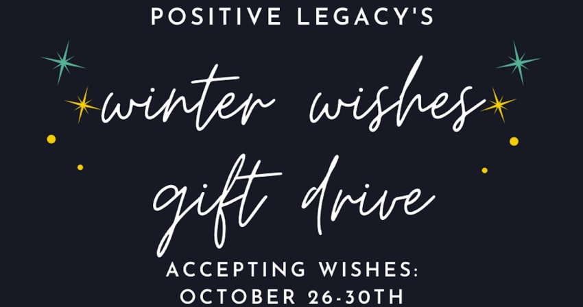 Positive Legacy gift drive 1