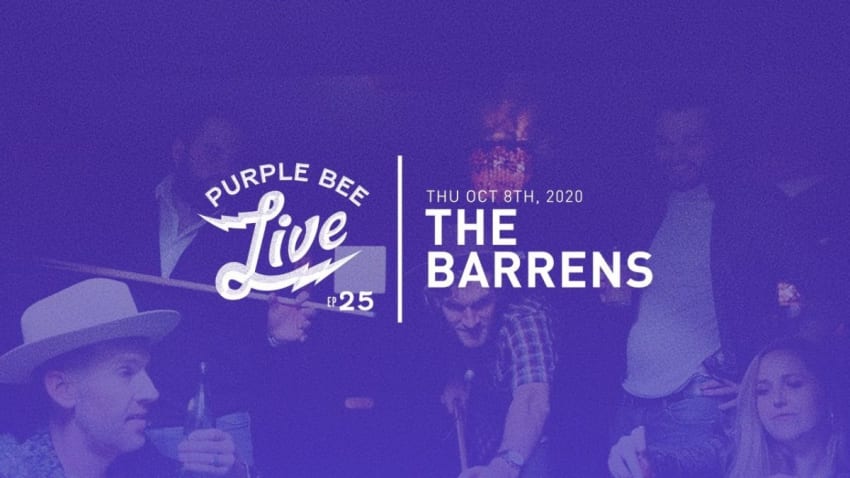 The Barrens • Alt-Country & Americana • Purple Bee Live E25