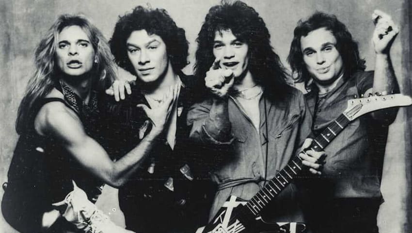 Van Halen Press Photo 1981