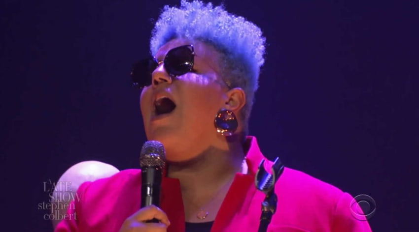 Brittany Howard Revolution Beatles Cover Colbert Video