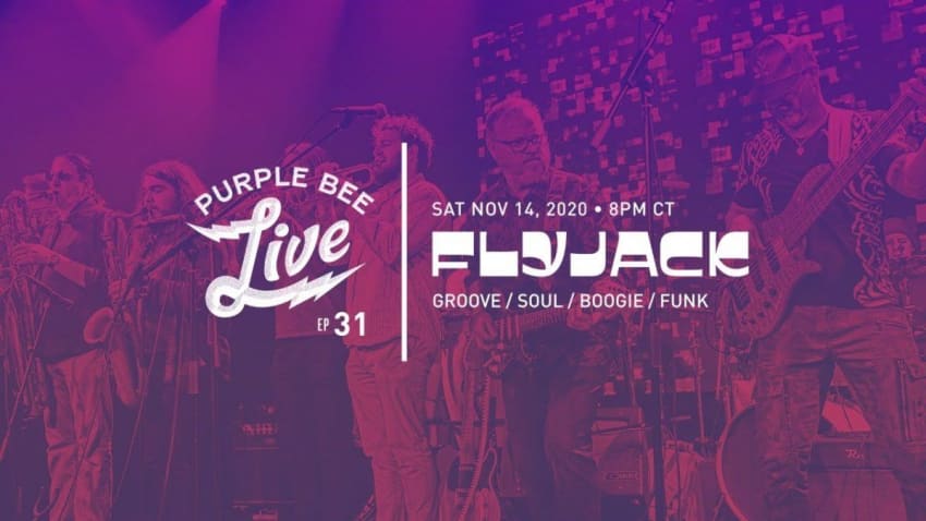 Flyjack ⚡️ Groove/Soul/Funk/Boogie • Purple Bee Live E31