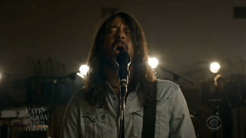 Foo Fighters Play ‘Shame Shame’ On ‘Colbert’