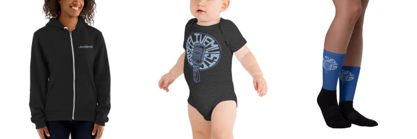 GSLM JamBase Store Hoodie Onsie Socks