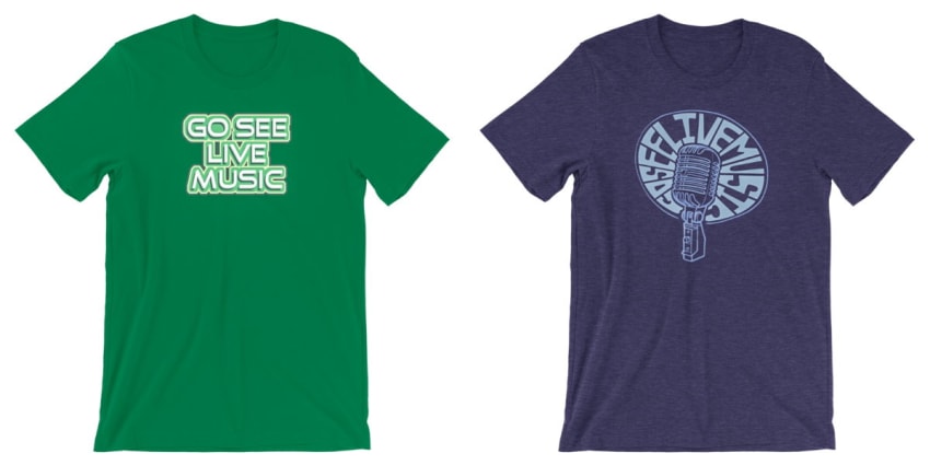 GSLM JamBase Store Shirts