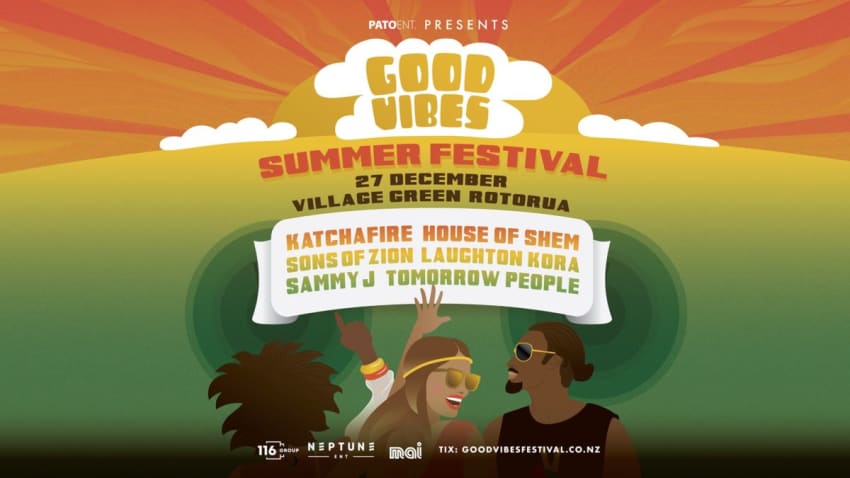 Good Vibes Summer Festival Rotorua 2020 Lineup Dec 27 2020