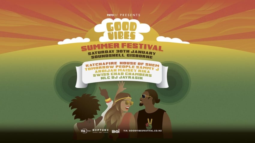 Good Vibes Summer Festival Gisborne