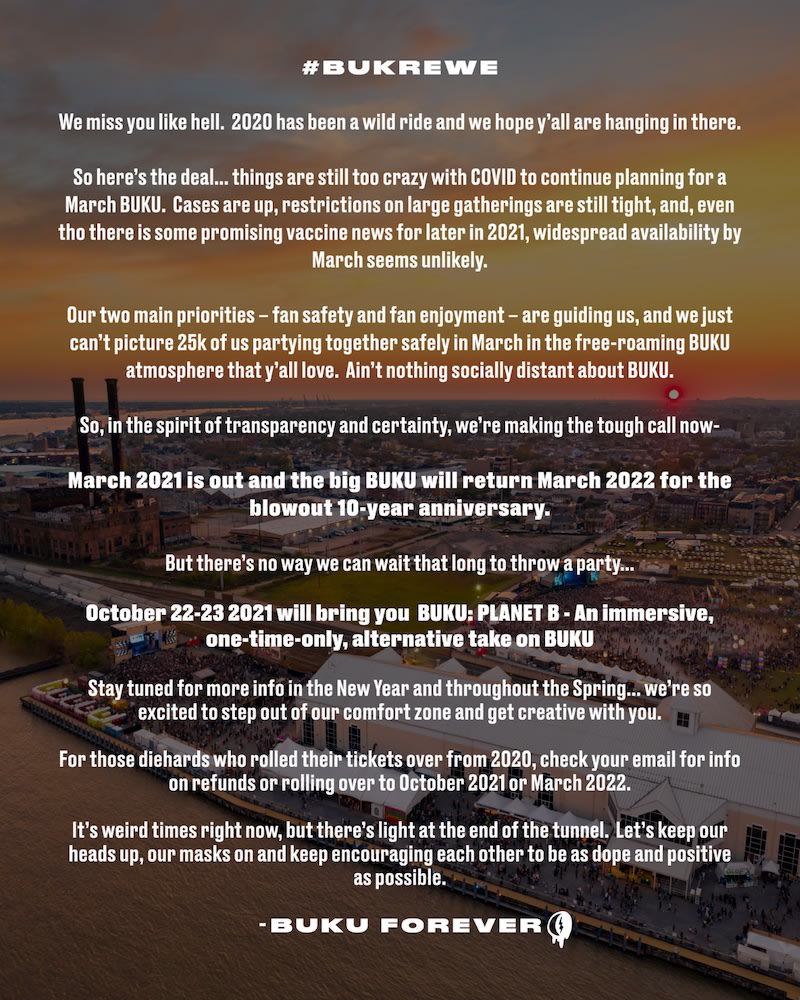 BUKU statement