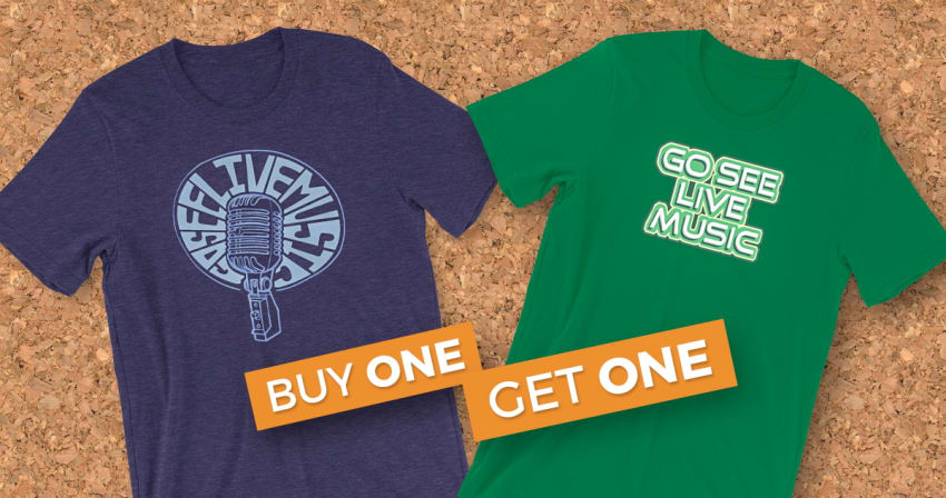 JamBase Store - Shirt Bundle - Hero Image