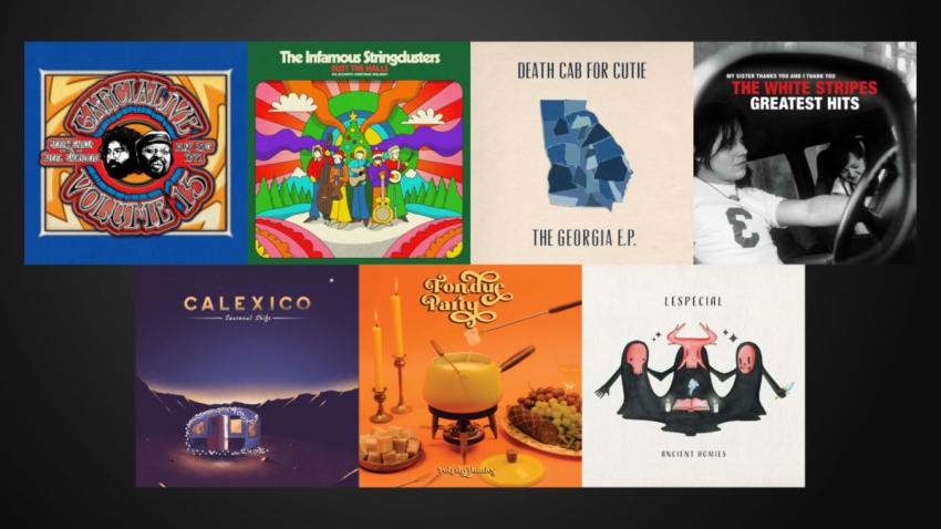 New Albums GarciaLive Stringdusters Death Cab White Stripes