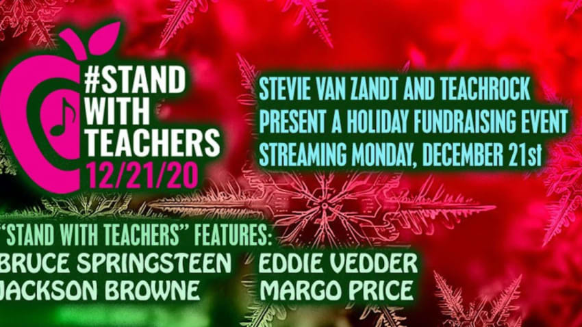 Bruce Springsteen, Margo Price, Jackson Browne & More Aboard For ‘Stand With Teachers’ Livestream Special