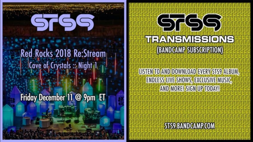 STS9 - Throwback Re:Stream (Red Rocks 2018 - Night 1)