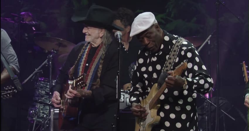 Willie Nelson Buddy Guy SRV Tribute
