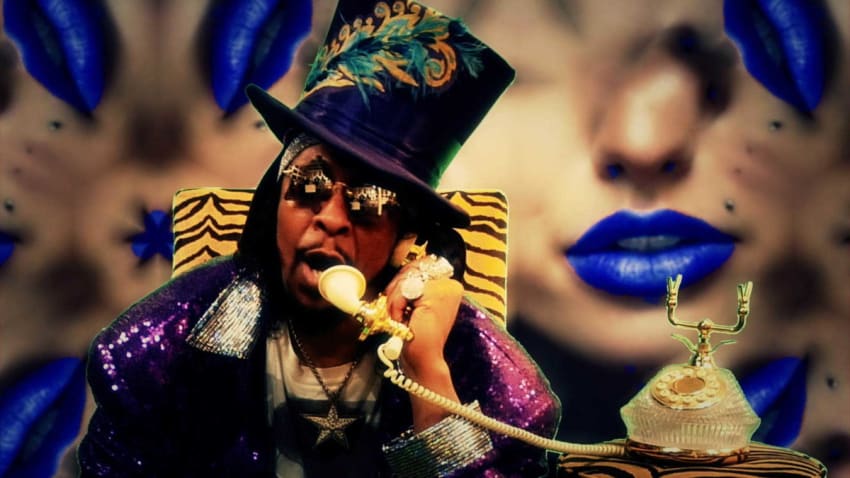 Bootsy Collins Lips Turn Blue Video