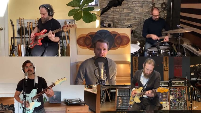 Death Cab For Cutie Waterfalls TLC Cover Kimmel