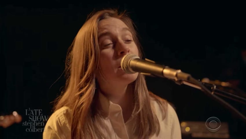 Julien Baker Faith Healer Colbert Video