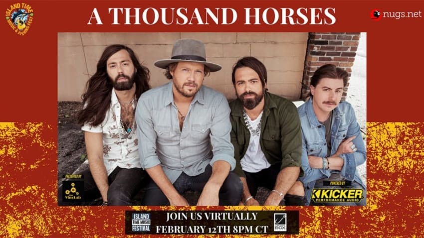 A Thousand Horses: In Benefit of Island Time Music Festival
