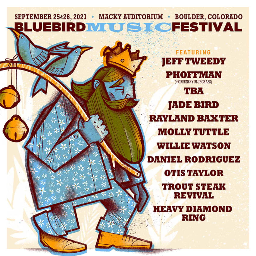 Bluebird Music Festival Lineup 2021