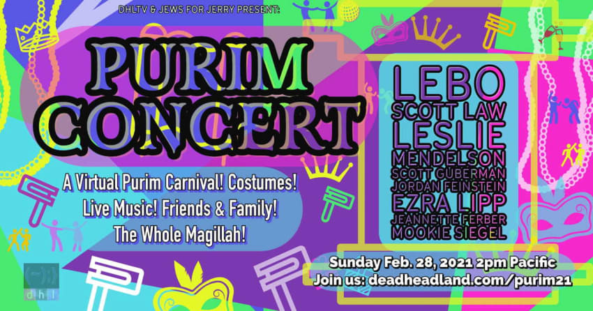 Deadheadland Purim Concert