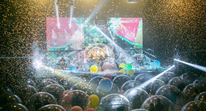 Flaming Lips Space Bubble Concerts Live