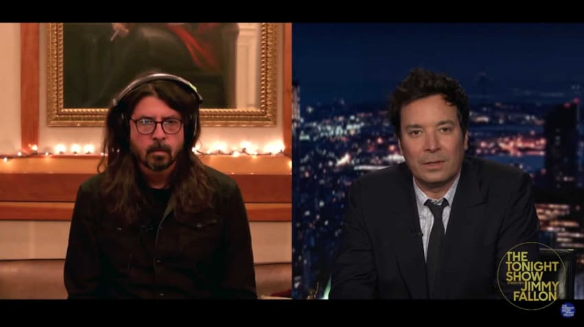 Foo Fighters Dave Grohl Fallon