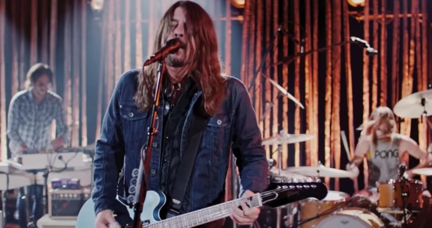 Foo Fighters Making A Fire video