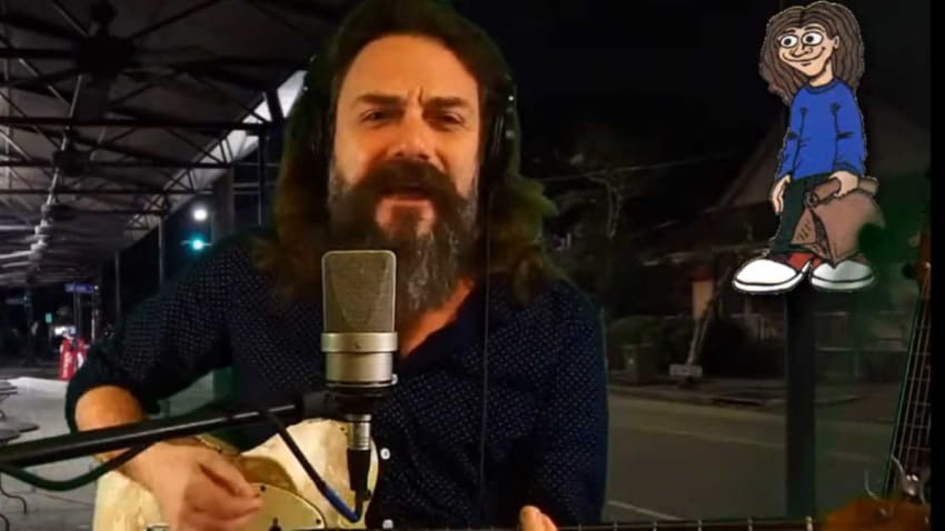 God Street Wine’s Lo Faber Performs ‘Bag’ Solo Livestream Concert