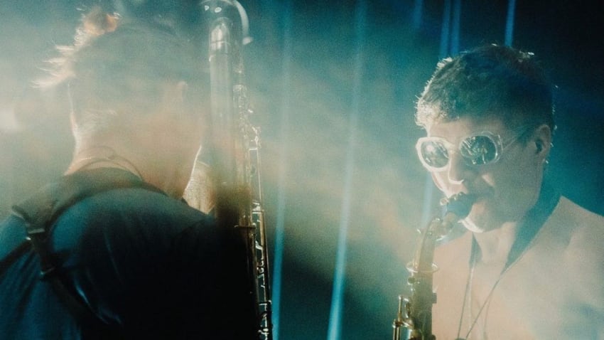 Moon Hooch live at Paste Studio on the Road: NYC