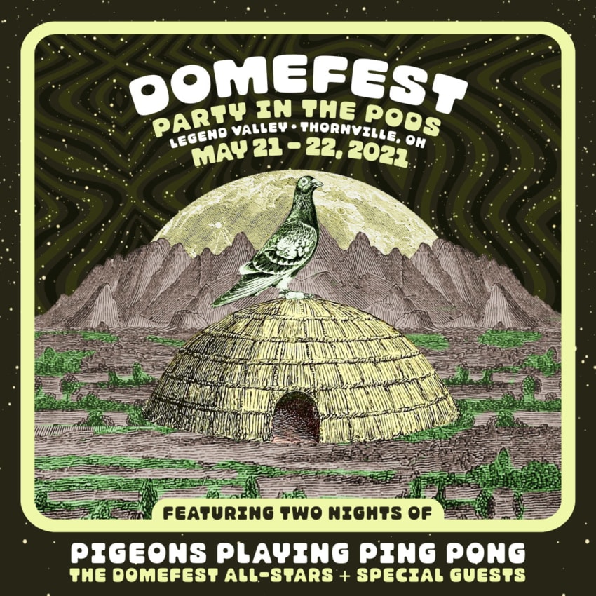 Pigeons Playing Ping Pong Domefest Pod Concerts
