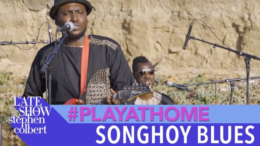 Songhoy Blues "Barre" - A Late Show #PlayAtHome Performance