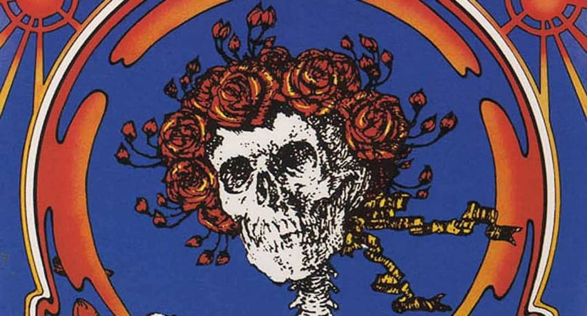 Grateful Dead Skull Roses 50th Anniversary Reissue