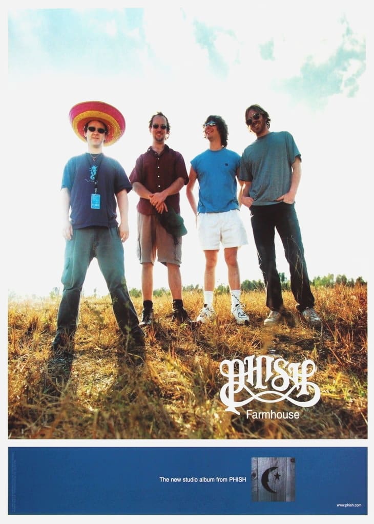 Phish Farmhouse promo poster