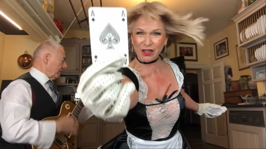 Robert Fripp Toyah Willcox Motorhead Cover Ace Of Spades 3