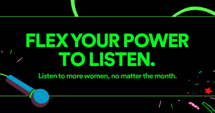 Spotify Women's History Month Playlists