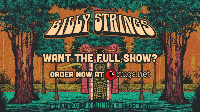 Billy Strings LIVE from Mobile, AL First Song Preview 4/11/21
