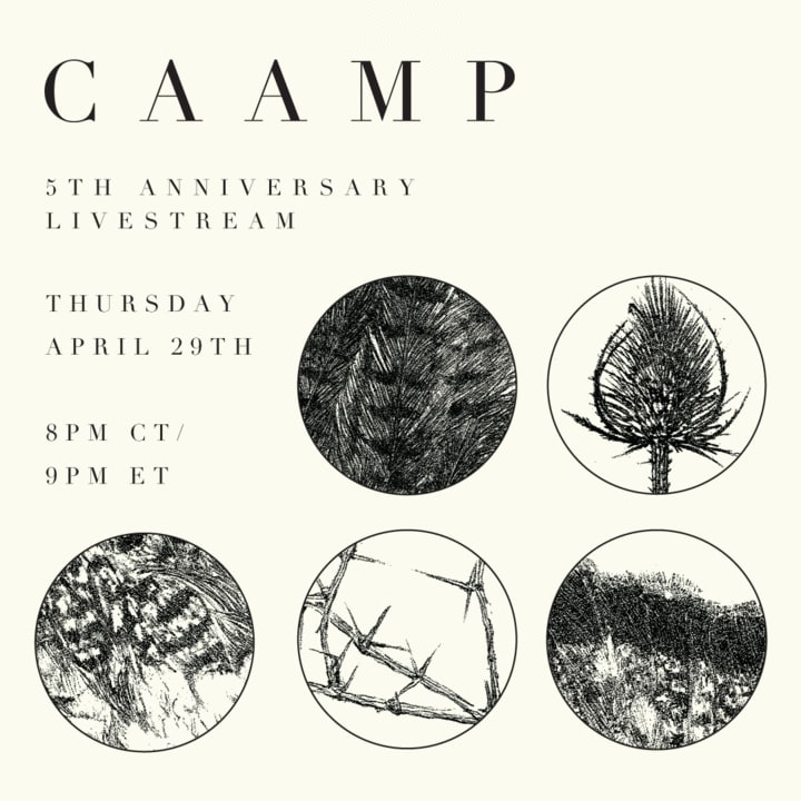 Caamp_5Year_LiveStreamPoster_41b98894-3cf8-4bcb-ae05-c0951d44ca9d_720x