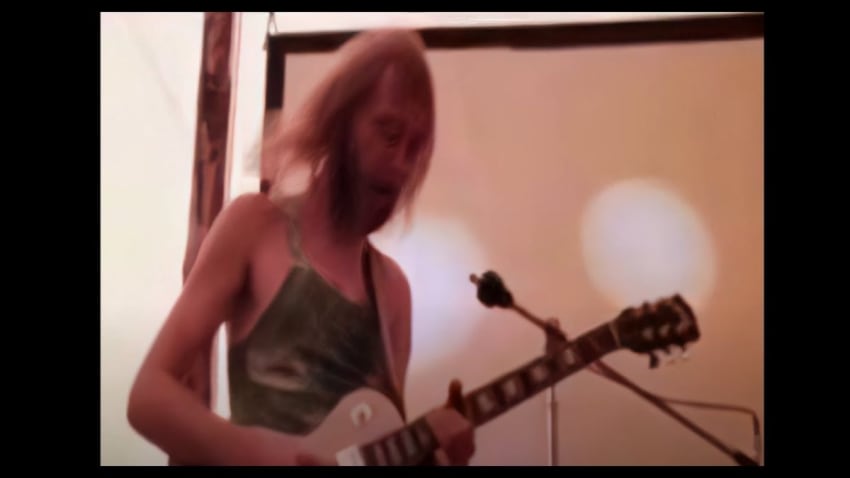 The Allman Brothers Band - Statesboro Blues Footage (Atlanta Pop Festival - 1970) (4K Upscale)