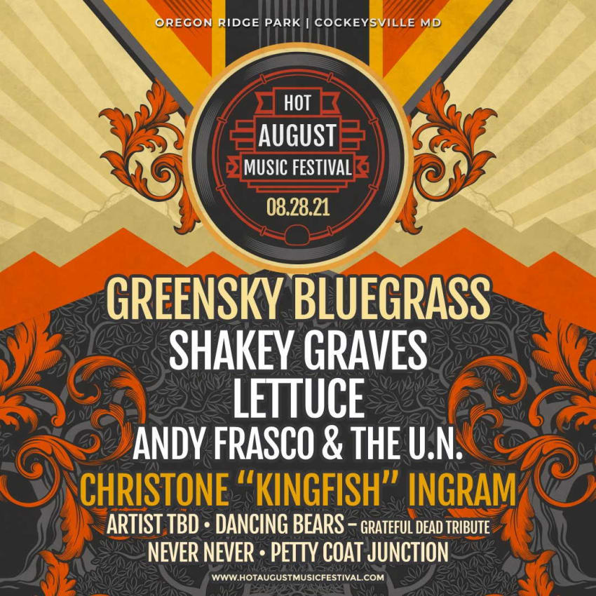 Hot August Music Festival Lineup 2021