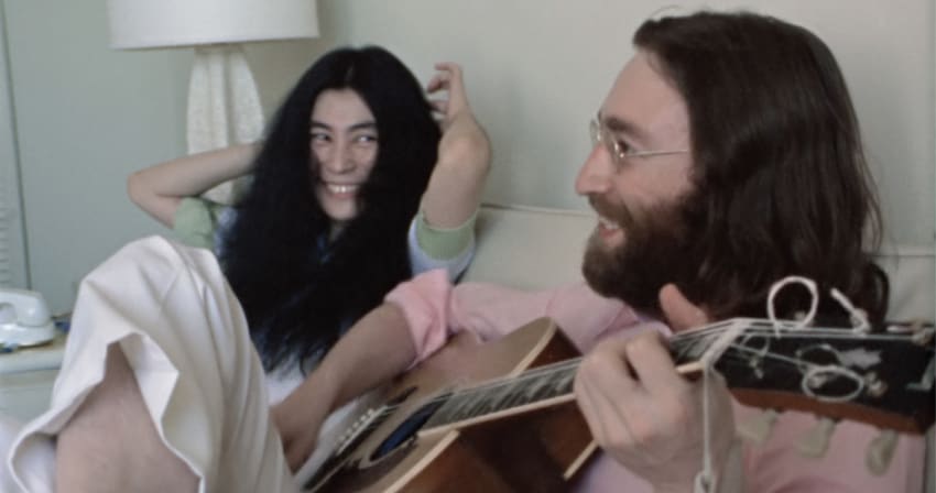 Lennon Ono Give Peace Chance Demo Video